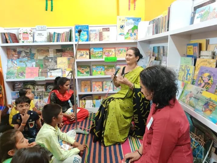 कल्याणात सुरू झाले अनोखे बाल वाचनालय; वाचनासोबत विविध खेळही उपलब्ध