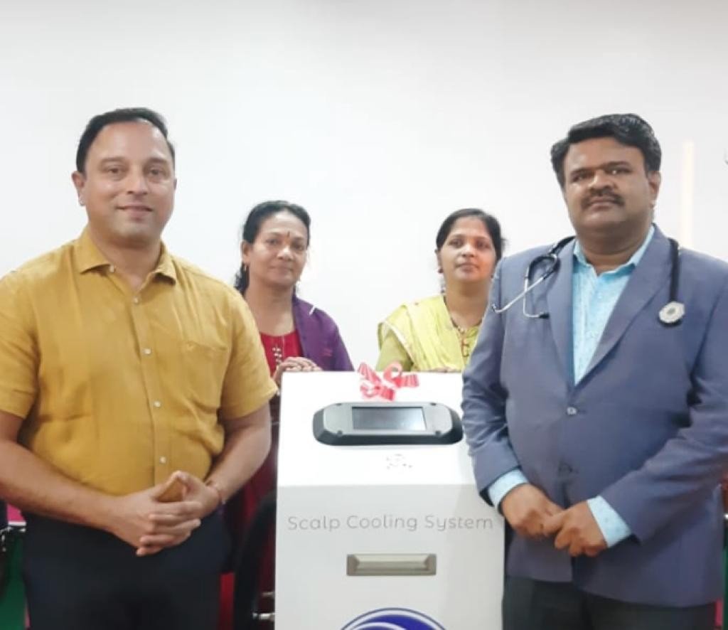 कल्याणात आलीय अत्याधुनिक स्काल्प कुलिंग मशीन; किमो थेरपीनंतर केस गळण्याची चिंता मिटली