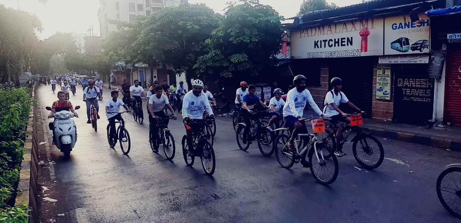आंतरराष्ट्रीय सायकल आणि पर्यावरण दिनानिमित्त आयोजित सायकल रॅलीला उत्स्फूर्त प्रतिसाद